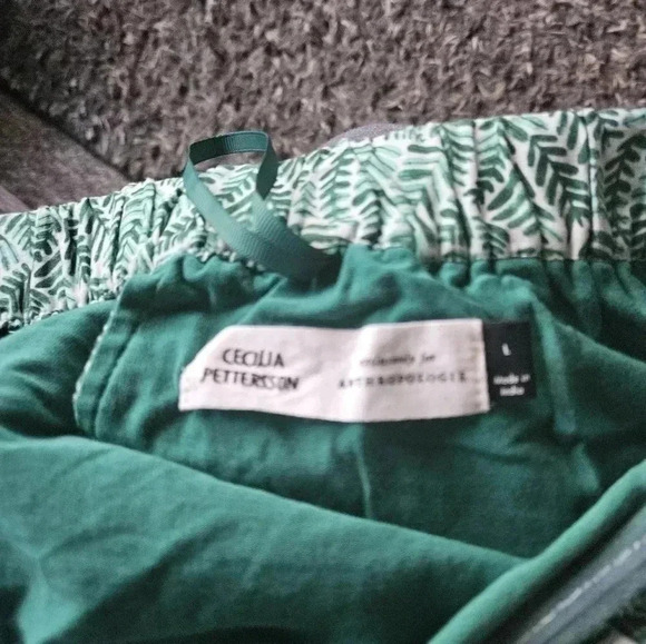 ANTHROPOLOGIE CECILIA PETTERSSON PALM SWING TUBE TOP - Picture 3 of 6